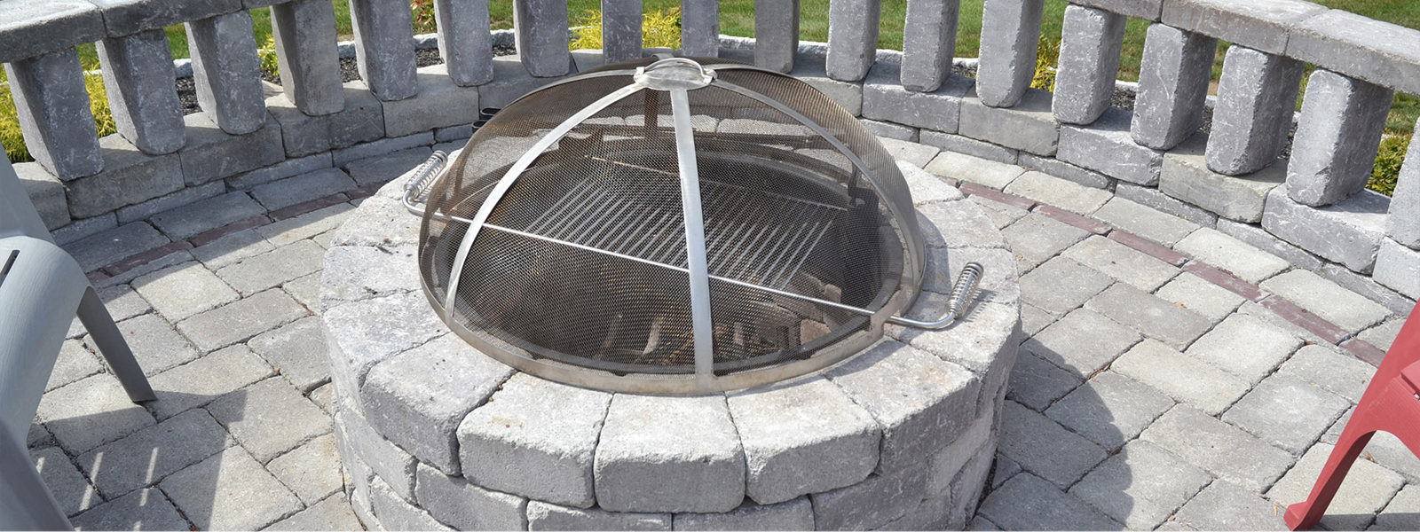 Keystone Hardscapes fire pit